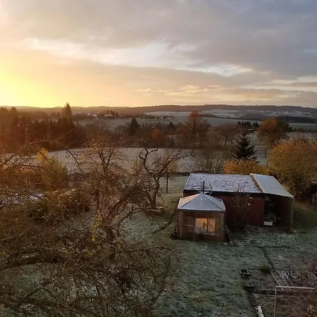 شقة Sonnenhaus Oppenhausen